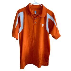 NCAA Texas Longhorns Orange men’s polo shirt (size medium)
